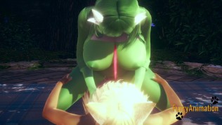 Pokemon Hentai – Gardevoir & Eevee Yiff 2:2