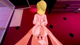 [POV] SEX IN THE LOVE HOTEL WITH ANDROID 18 – DRAGON BALL PORN