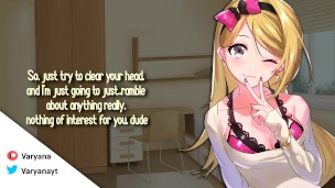 Roommate Confesses While Helping You Relax [Ear Massage ASMR]