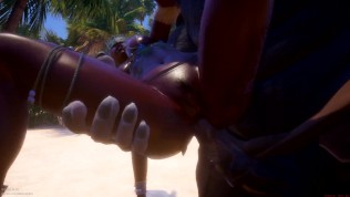 Satisfying the master with a huge dick 3D