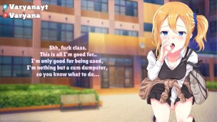 School Bimbo Convinces You