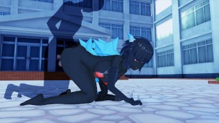 Sex with GODZILLA 3D HENTAI