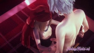 Shaman King Hentai – Anna Osorezan Handjob