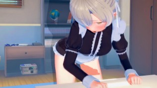 Sheffield’s Maid Duty – Azur Lane – 3D Hentai / Koikatsu