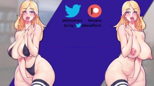 Step Mommy’s Lewd Ear Licking [Handjob & Ear Licking]