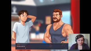 Summertime Saga Debbie Sucks Big Cock