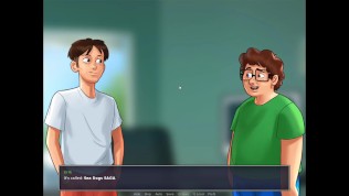 Summertime Saga Parte 54 giving a dildo as a gift to my step sister