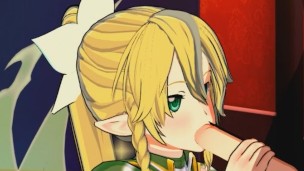 Sword Art Online – Leafa 3D Hentai Special