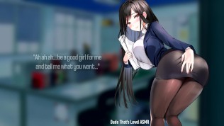 The Buttslut Secretary Can’t Be This Lewd! (Anal ASMR)
