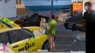 The Sims 4:Outdoor sports car passion sex