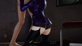 Touka Kirishima have sex while having a coffee