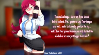 Your Coworkers BIG Surprise… (Futa ASMR – ORAL ONLY)