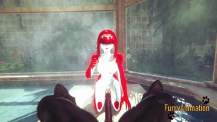 Zelda Hentai – Mipha is fucked by a beast