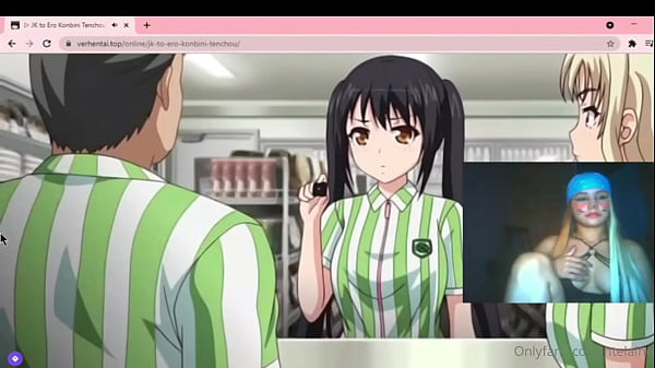 Mirando hentai a escondidas con nervios de ser Atrapada