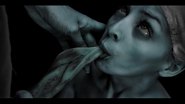 Real Life Hentai – Blue Alien girls have fun – Anal and milking