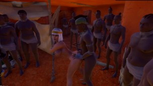 Cleopatra Cumslut 3D Part 3/F