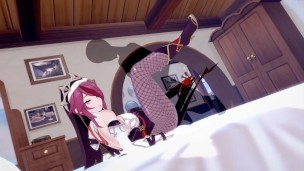 【ROSARIA】【HENTAI 3D】【GENSHIN IMPACT】