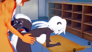 Furry Hentai – Passerby is fucked by Fox