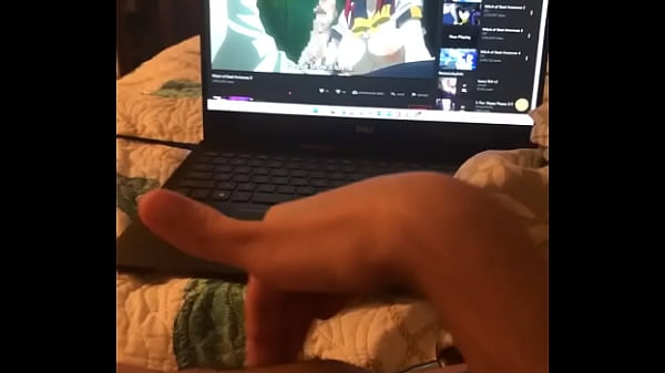 Me masturbating while watching hentai 3