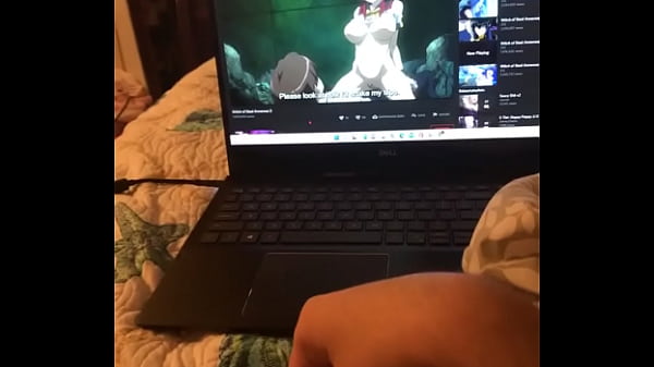 Me masturbating while watching hentai 4