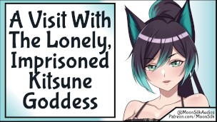 Visit With A Lonely Kitsune Goddess SFW Wholesome