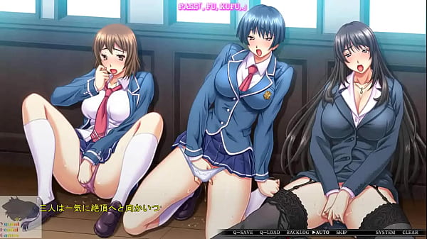 Yuutai hentai game-Kyonyuu Reijou MC Gakuen, group, video 44